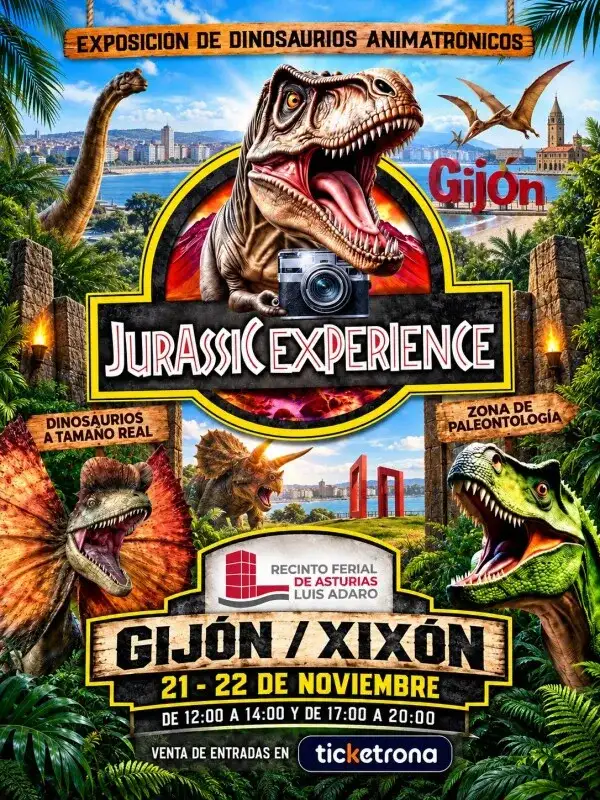 Jurassic Experience en Gijón