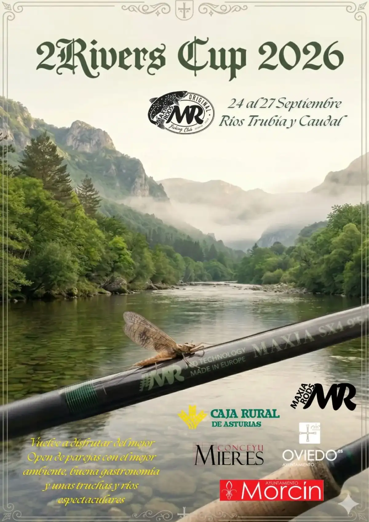 Campeonato internacional de pesca. 2rivers cup 2026