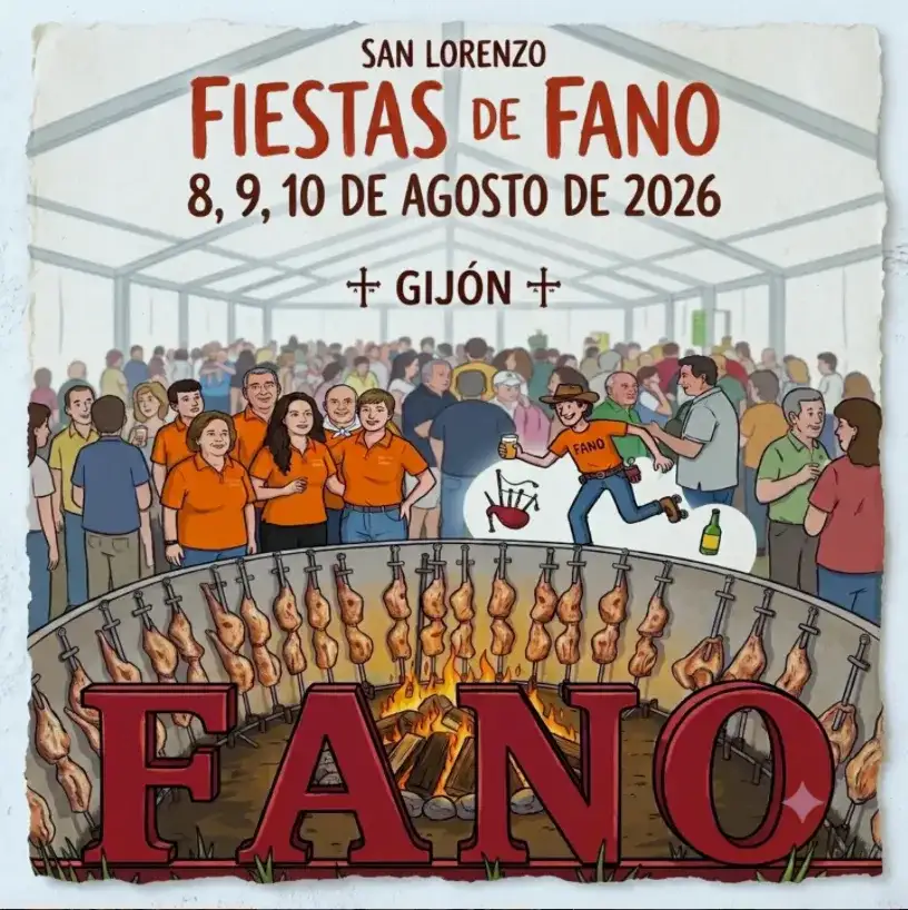 Fiestas de San Lorenzo de Fano. Día de San Lorenzo: misa, vermú y paella