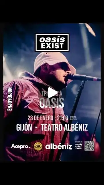 Oasis EXIST: tributo a Oasis en el Teatro Albéniz