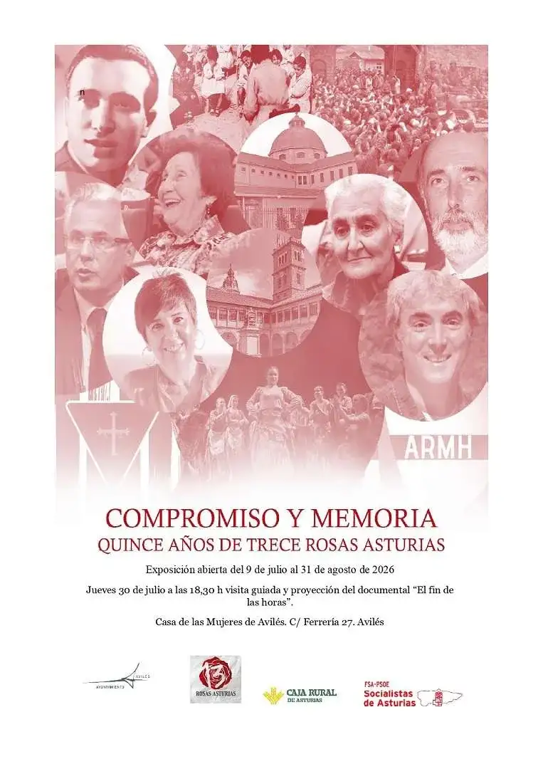 Exposición Compromiso y Memoria de la Asociación Trece Rosas