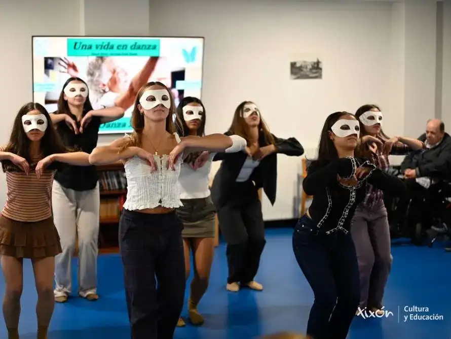 Muestra del laboratorio de creación de "una vida en danza"