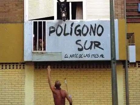 El cine del llano. 'polígono sur (el arte de las tres mil' (d. Abel, 2003).