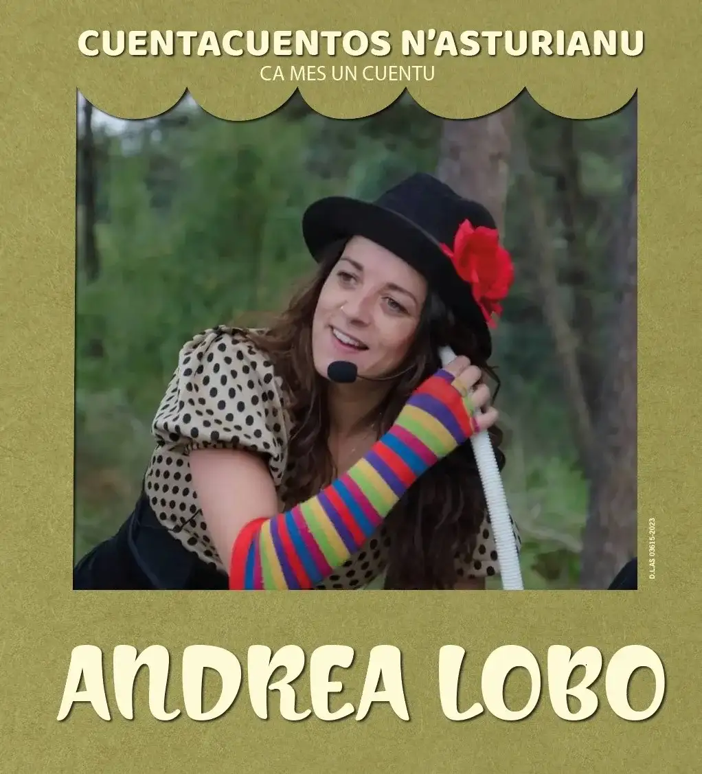 Ca mes un cuentu. Cuentacuentos n’asturianu, con andrea lobo