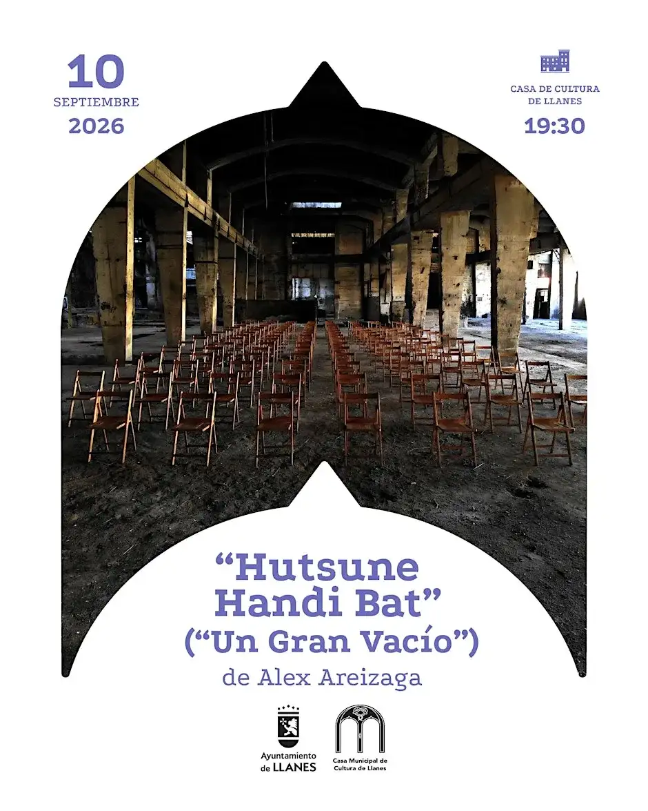 "Hutsune handi bat". ("Un gran vacio"). De alex areizaga