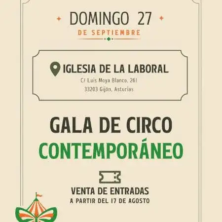 Festival caparina. Gala de circo contemporáneo