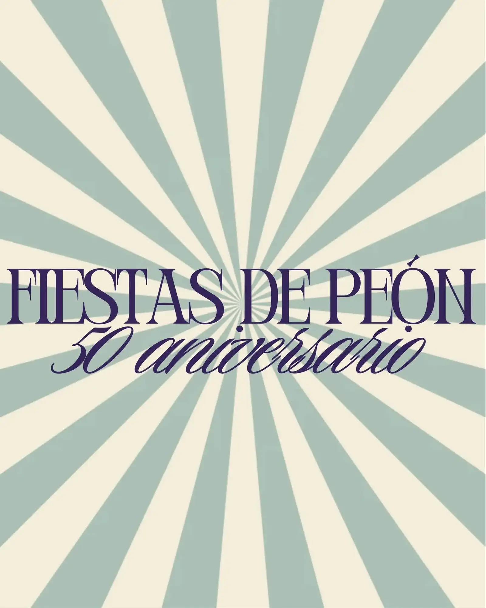 Fiesta mayor de peón 2026 (50 aniversario)