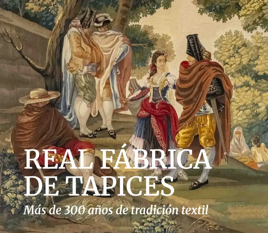 Taller de creación de alfombra de nudo. Real fábrica de tapices