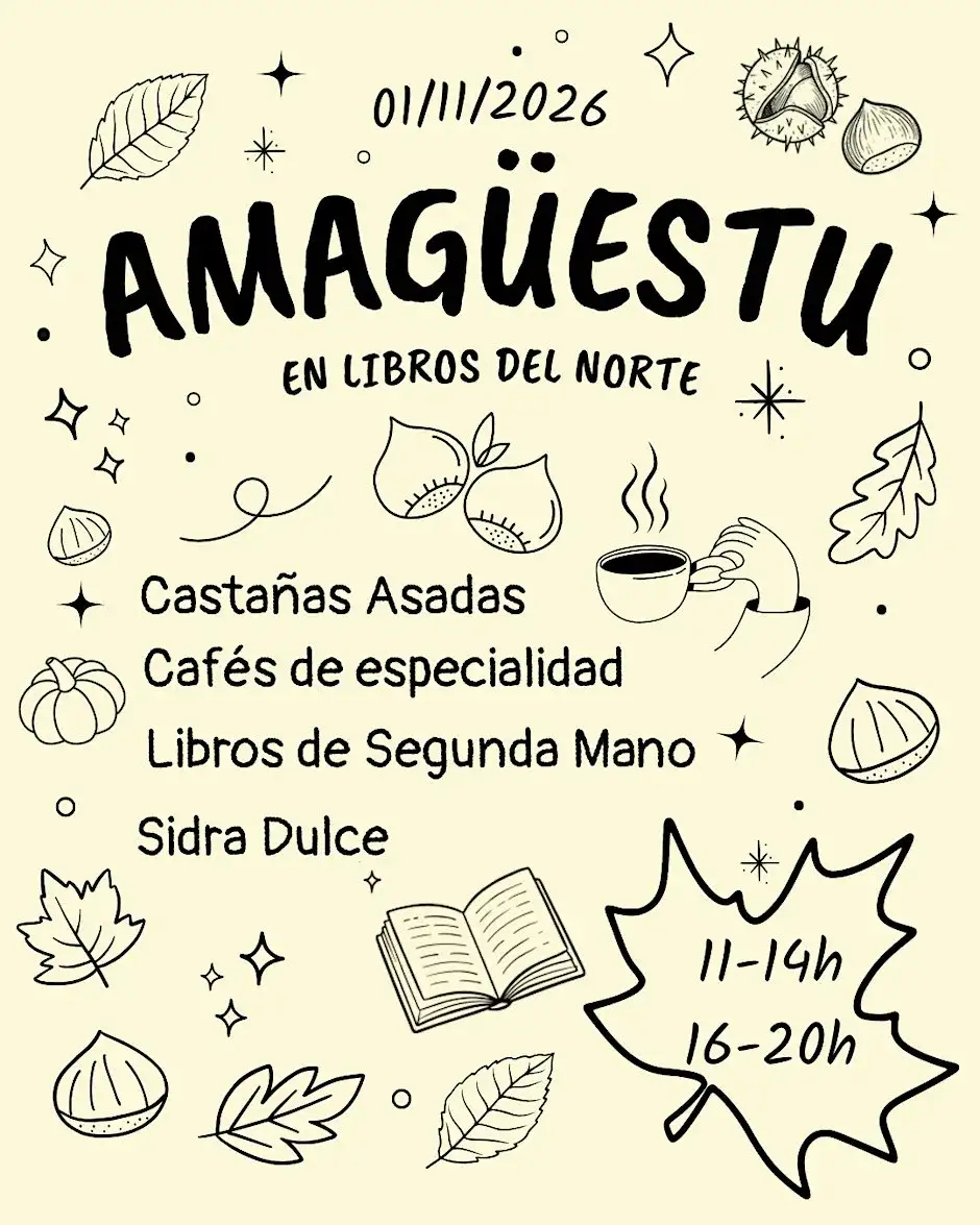 Amagüestu en libros del norte