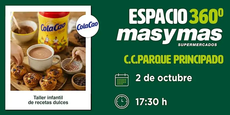 Taller infantil de recetas dulces