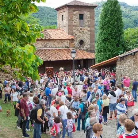 Romería de los santos mártires de valdecuna en Mieres