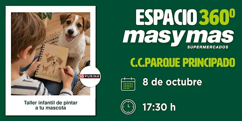 Taller infantil de pintar a tu mascota