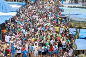 Xiringüelu 2026. Cena de las peñas y Popinazo