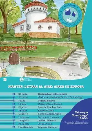 Martes, letras al aire: aires de europa