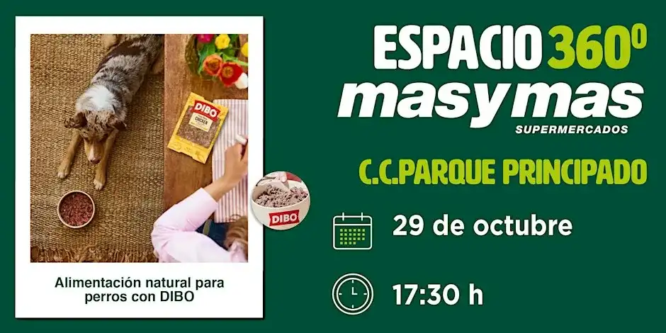 Alimentación natural para perros con DIBO
