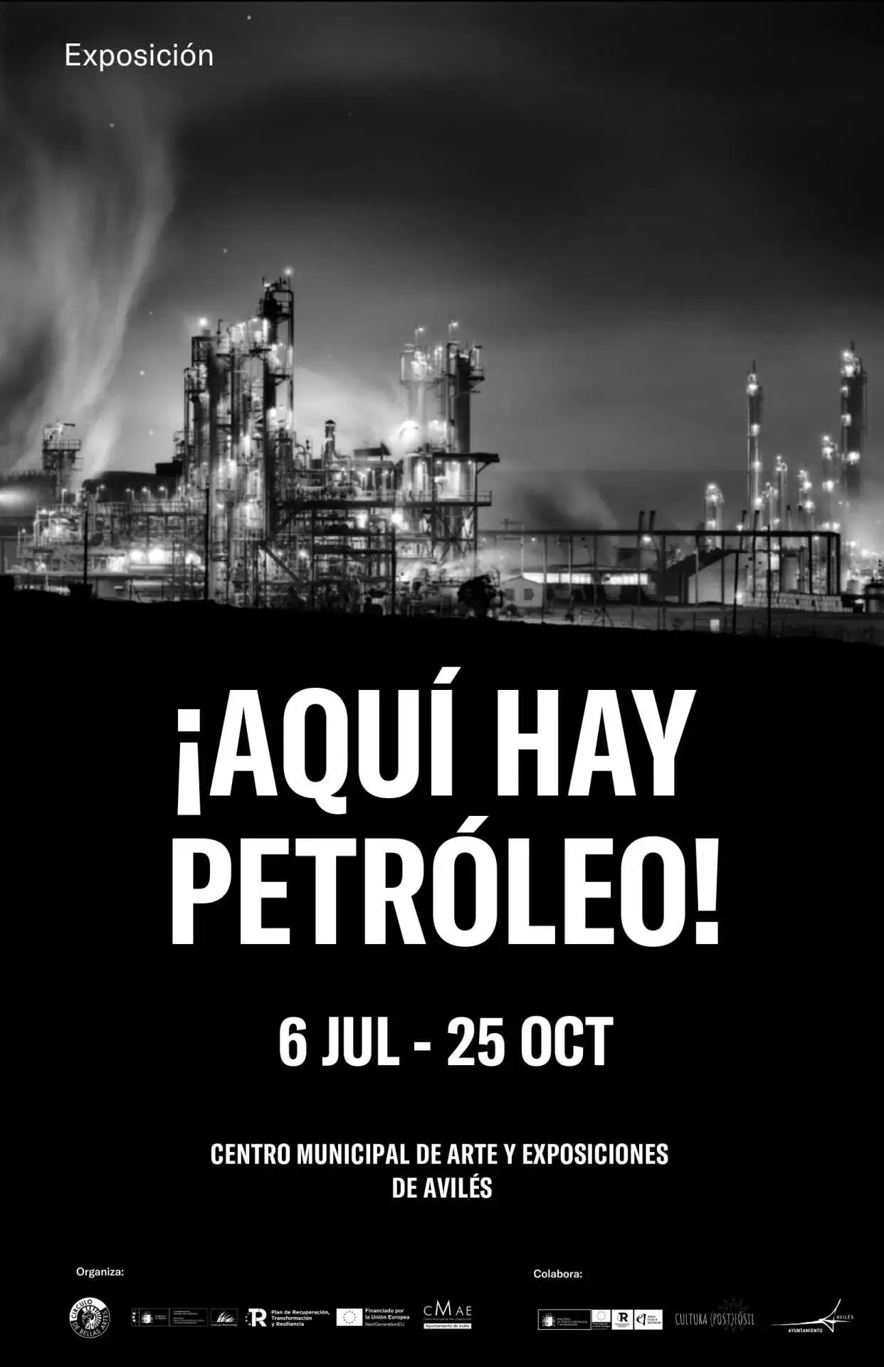 Exposición ¡aquí hay petróleo! (Bienal climática).