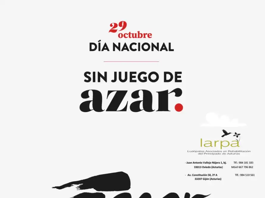 Jornadas “día nacional sin juegos de azar”