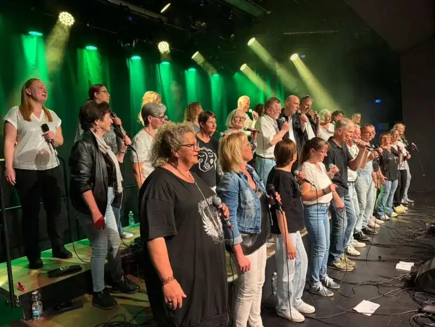 Oktober-musik fest. Coral heartchor kaiserslautern.