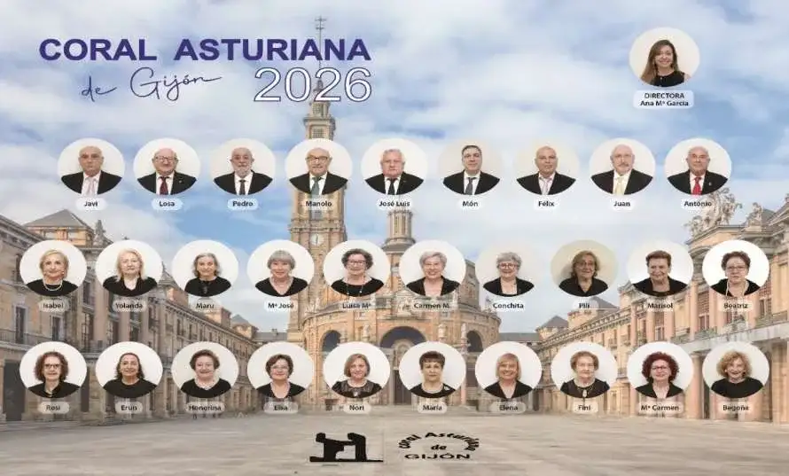 Concierto: galas corales 2026. Coral asturiana