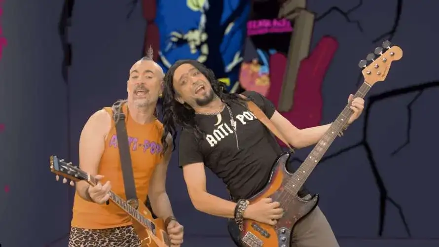 Begoña. LOS ANTI-POP (rock familiar, rock pa la reciella)