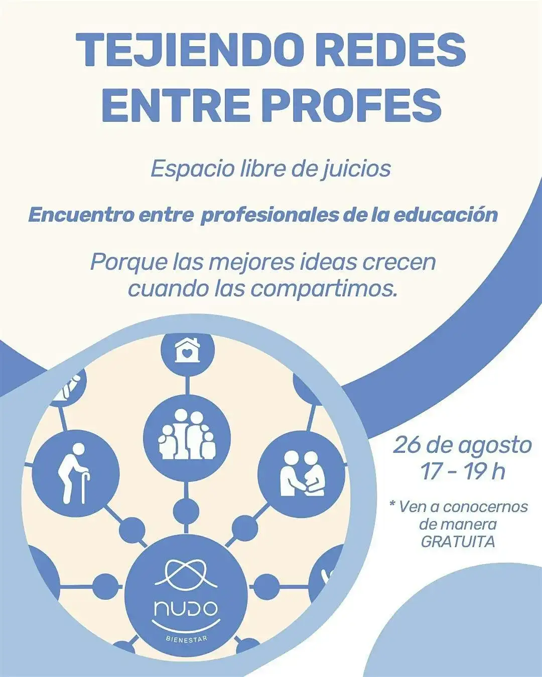 Tejendo redes entre profes