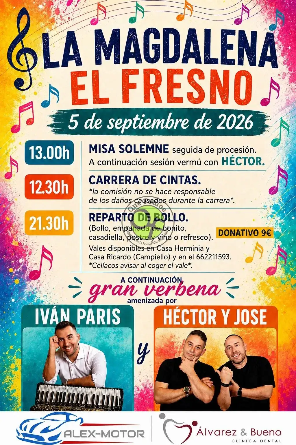 Fiestas de la magdalena en el fresno 2026