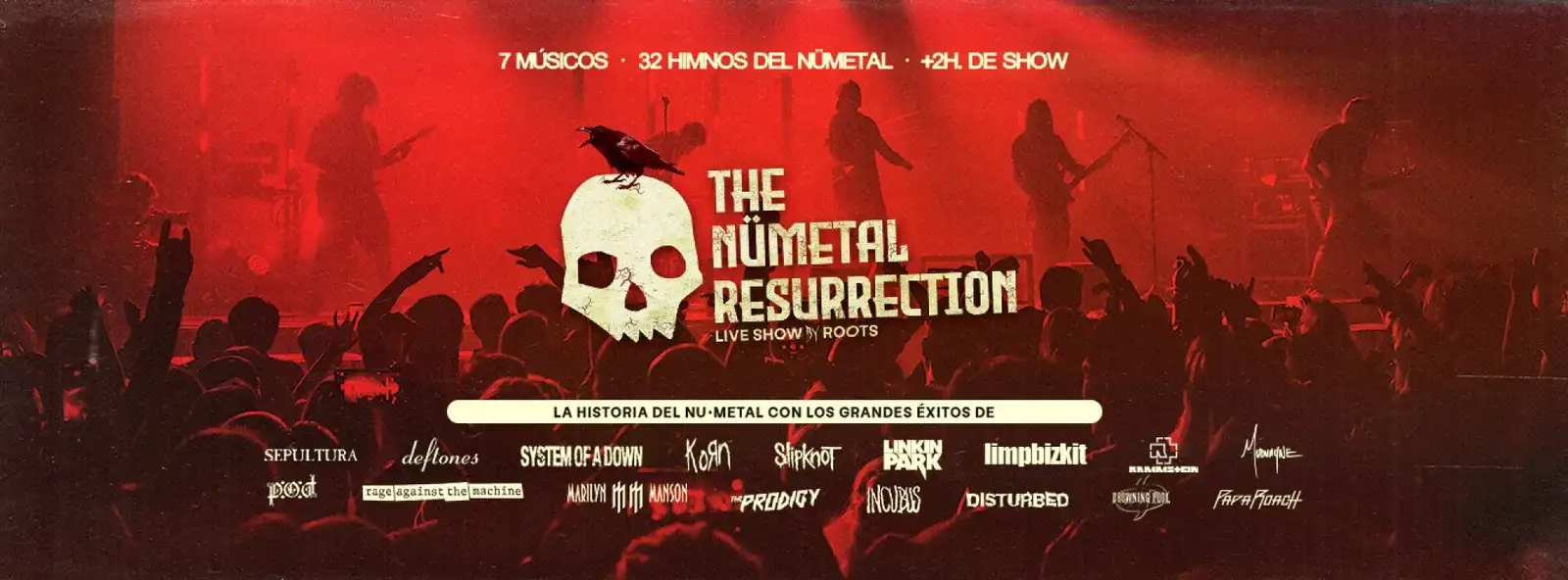 The Nu Metal Resurrection by ROOTS en Oviedo