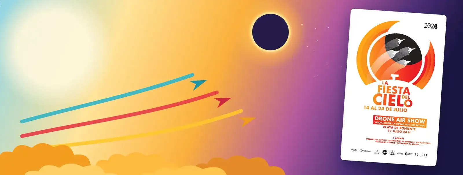 Recorrido Urbano: Gijón mira al Eclipse