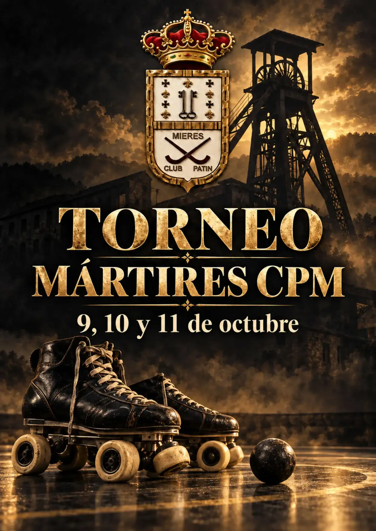 Hockey: torneo de los mártires 2026. Club patín Mieres (09/11OCT)