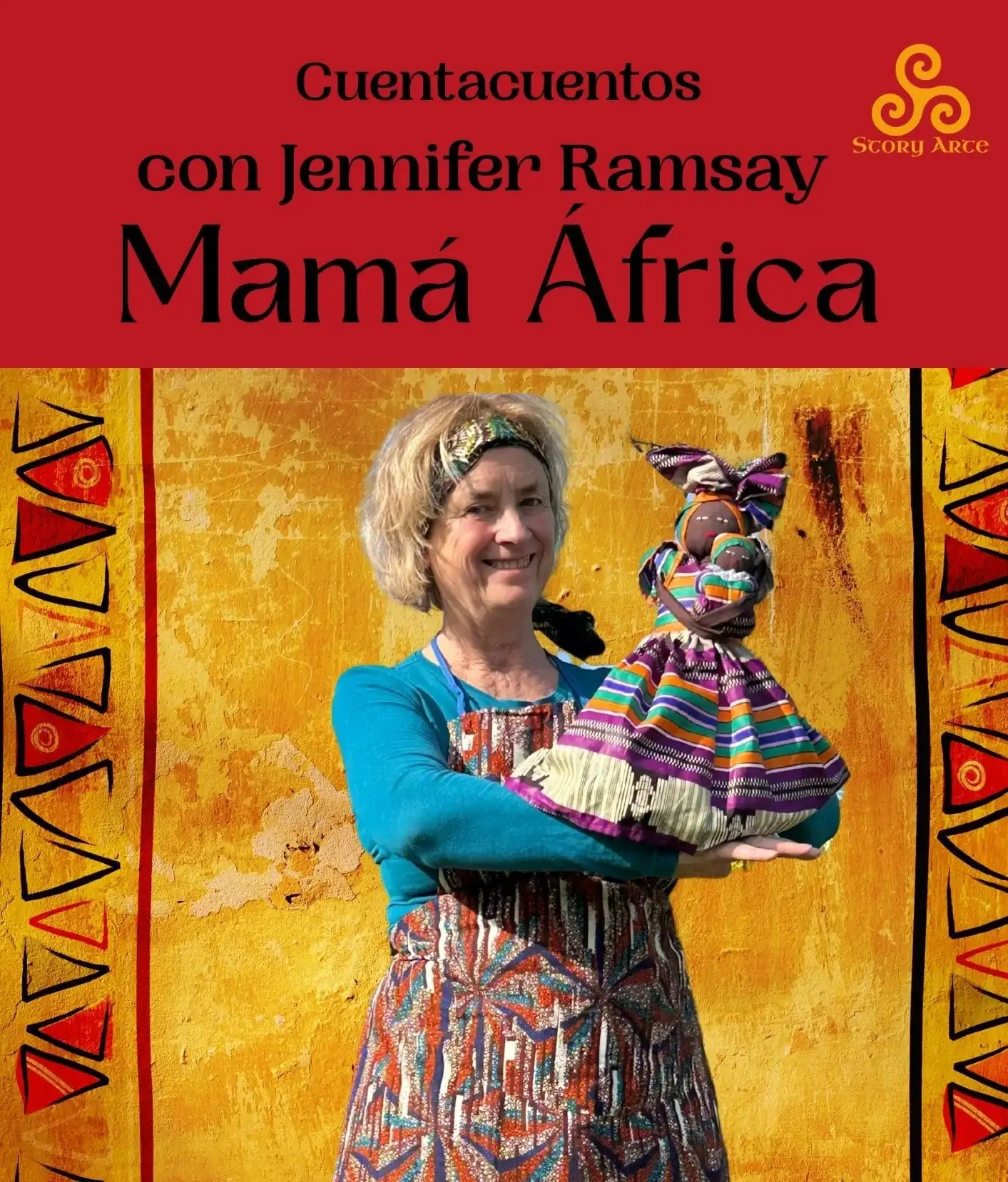 Jennifer ramsay protagoniza una sesión de cuentacuentos en La Fresneda