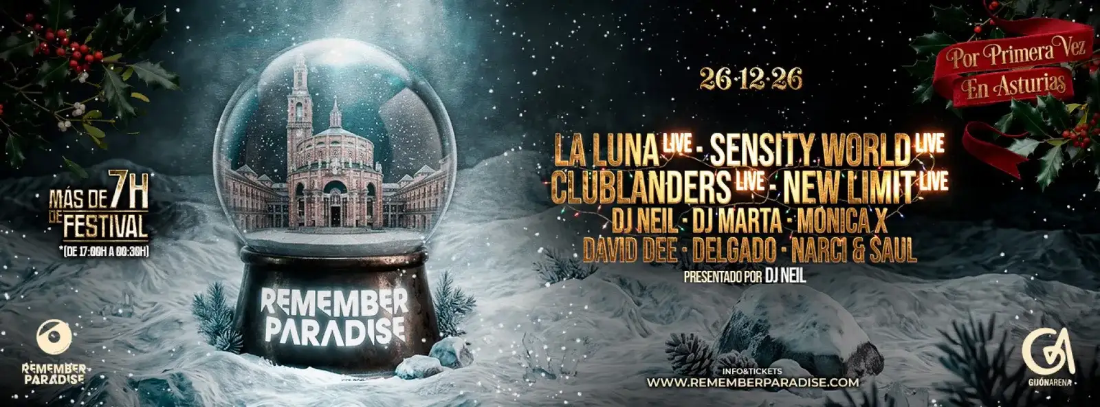 Remember paradise - 26 diciembre 2026