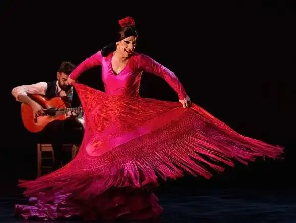 Manuel liñán."Bailaor@ recital de baile". Escena flamenca